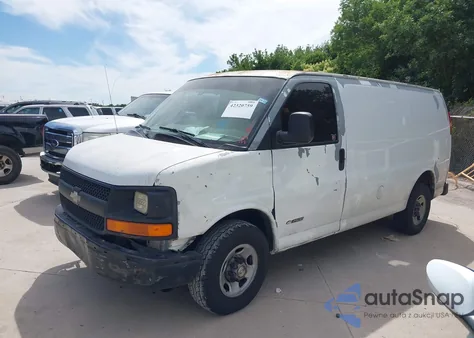 2006 Chevrolet Express Work Van from USA, damaged, VIN 1GCGG25V161168906